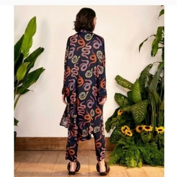 FARM Rio Snake Mididress - Picture 4 of 6